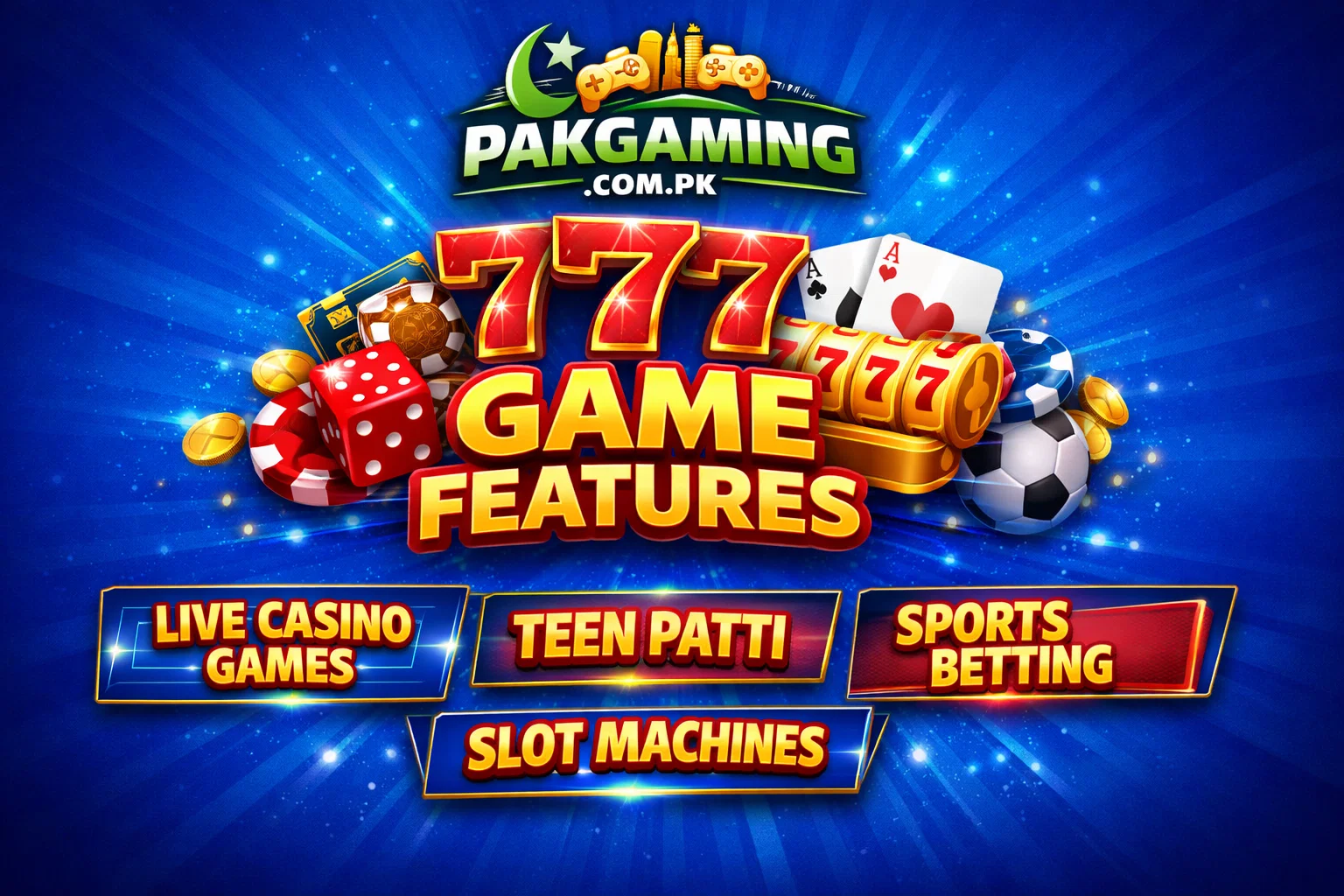 777PKR Game features