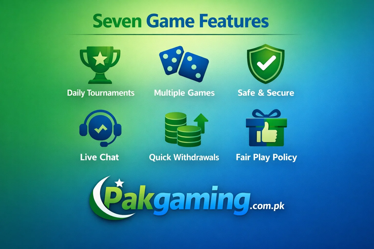 Seven Game features