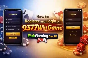 Register and Login on 9377win Game